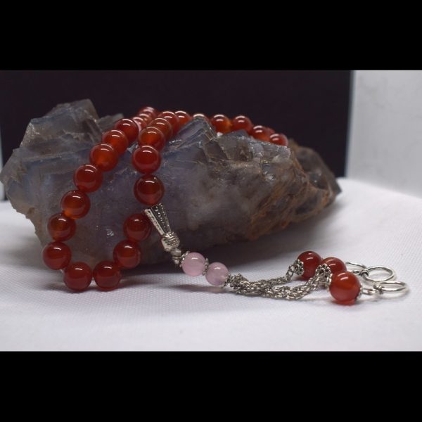 Carnelian Agate | Irani Aqeeq Tasbeeh 1