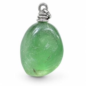 Natural Fluorite pendant for woman aa