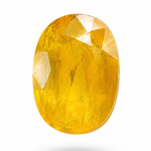Natural Yellow Sapphire Gemstone 4.47 Ct
