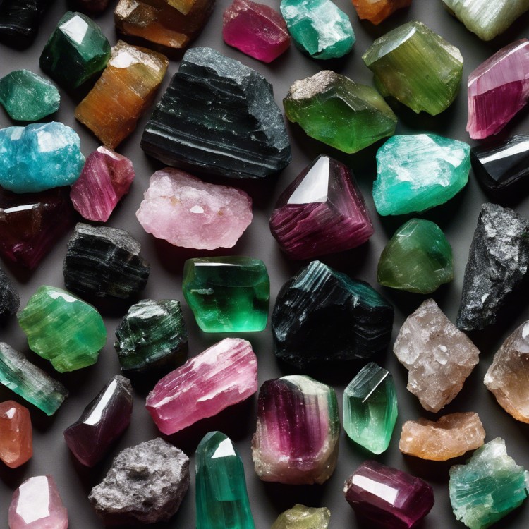 Tourmaline Rainbow Gem- Meanings, Properties, Benefits  October Birthstone