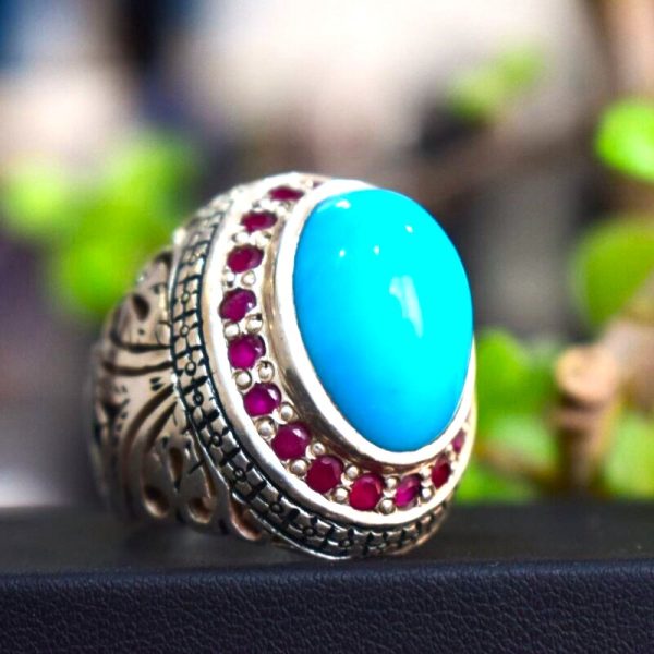 Turquoise Feroza Ring (2)