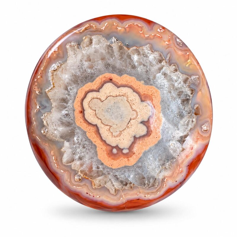 Banded Agate Aqeeq 32.4Ct Fine Gemstone