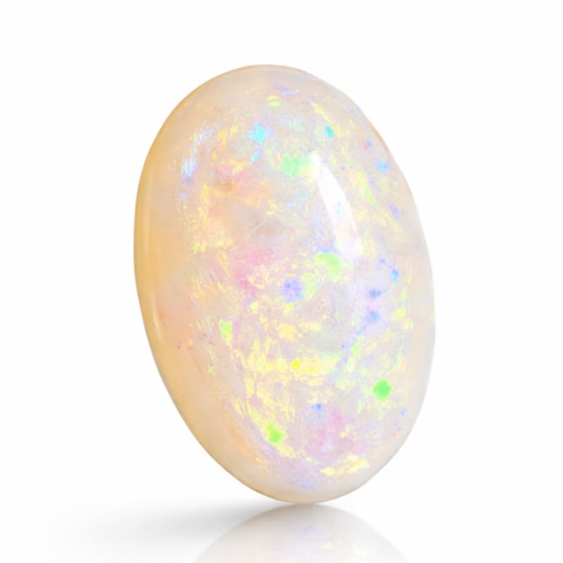 Natural White opal gemstone C2(!)