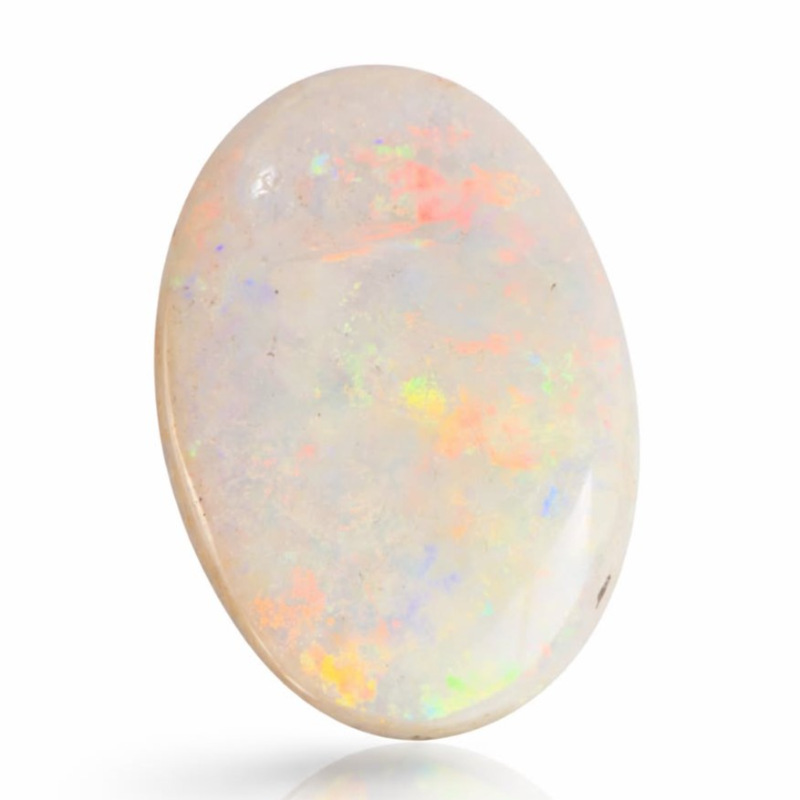 Natural White opal gemstone C4.32
