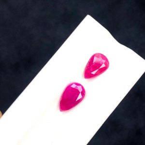 Ruby Afghani Yaqoot Pair