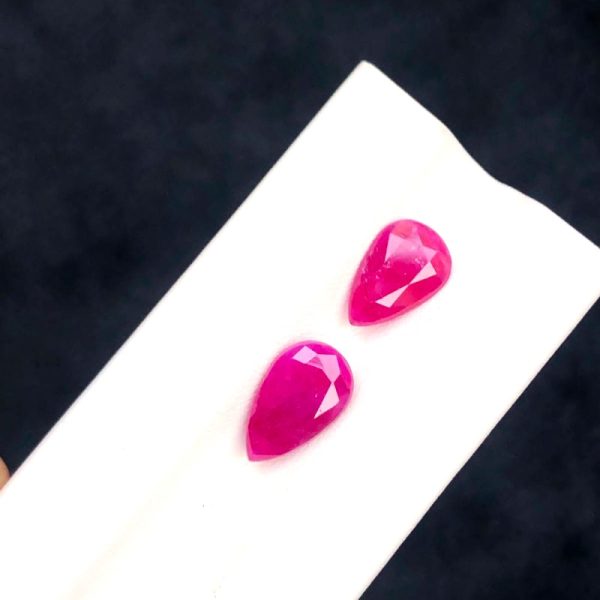 Ruby Afghani Yaqoot Pair