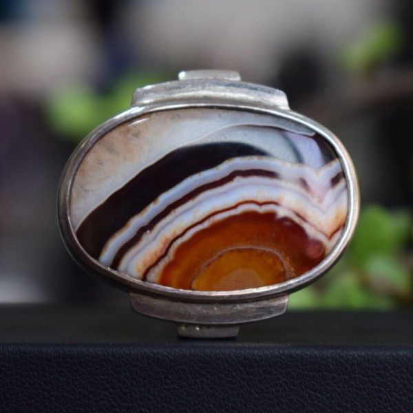 Sulaimani Agate aqeeq Ring1