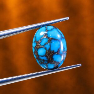 Natural Kingman Spiderweb Turquoise Feroza – 4.69 Ct