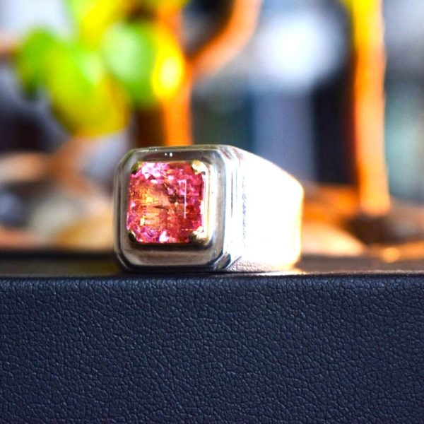 Tourmaline | Pink Tourmaline Ring - Image 2