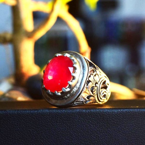 Ruby Yaqoot Ring for man23