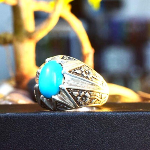 Turquoise Feroza Ring21
