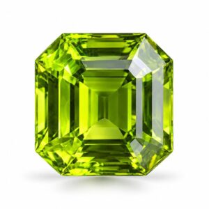 Natural Peridot Gemstone 4 Ct