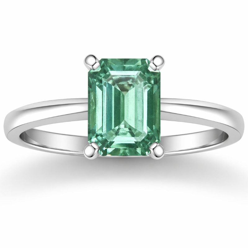 Natural Green Tourmaline Ring for Woman 11