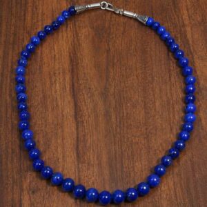 Natural Lapis Lazuli Necklace for Women Genuine Lajward Gemstone Jewelry