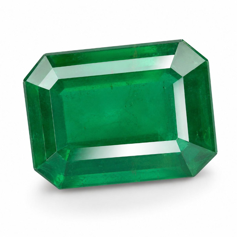 Natural Swat Emerald – Certified Green Emerald Gemstone Pakistan Origin-5.11 Ct