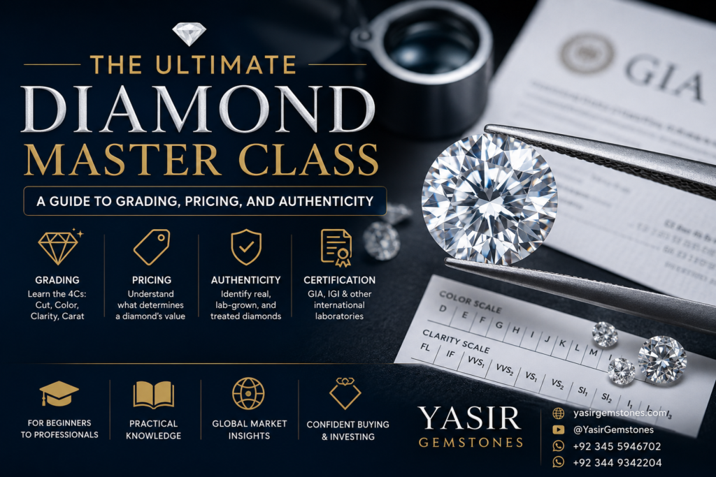 The Ultimate Diamond Master Class A Guide to Grading, Pricing, and Authenticity