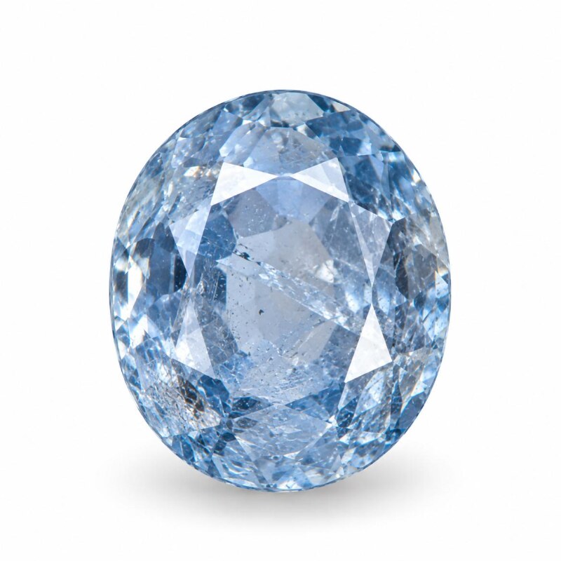 Natural Blue Sapphire Gemstone Neelam 2.67Ct