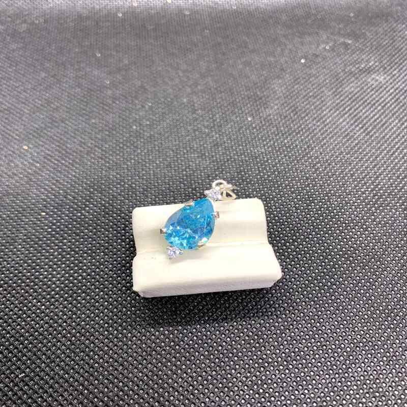Blue Topaz Pendant