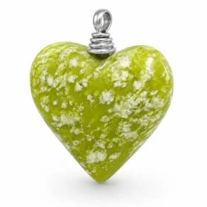 Natural Serpentine pendant for woman