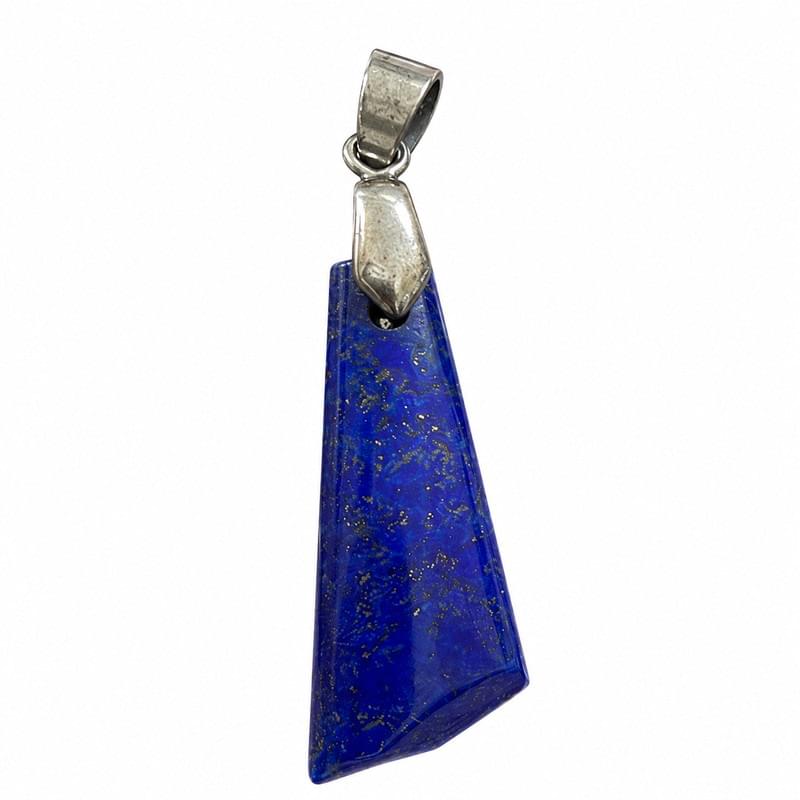 Natural Lapis lazuli Lajward Geometric pendant for woman Yasirgemstones