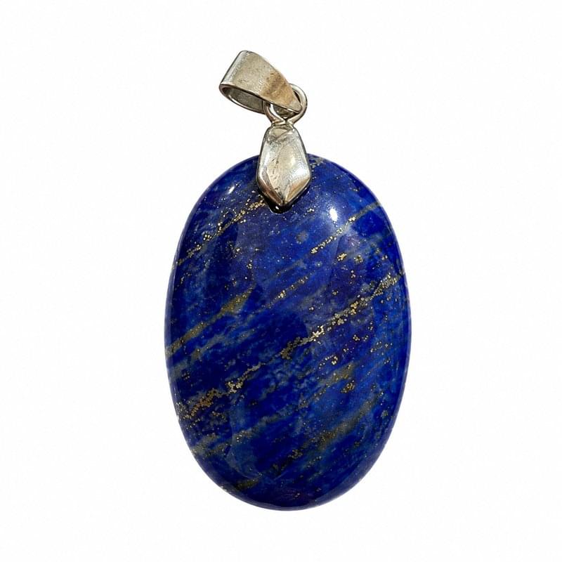 Natural Lapis lazuli Lajward Oval pendant for woman Yasirgemstones