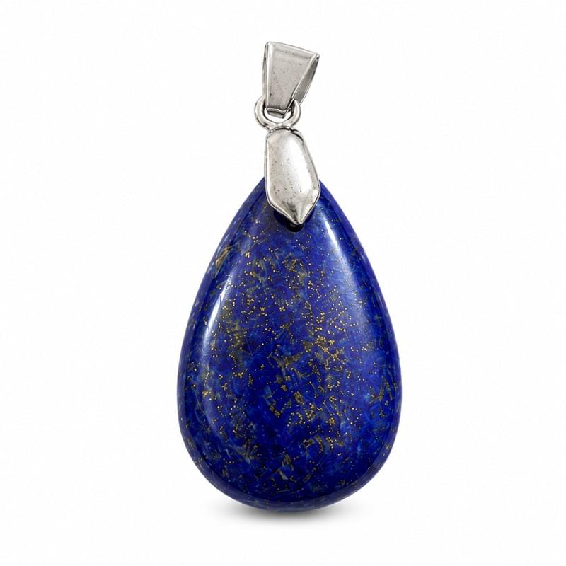 Natural Lapis lazuli Lajward pear pendant for woman