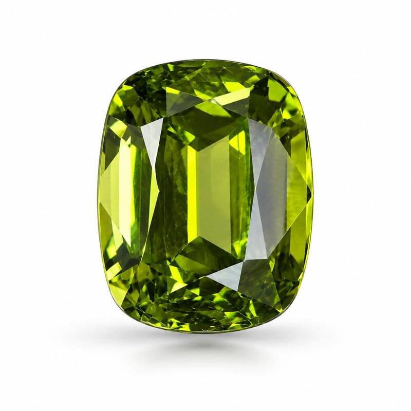 Natural Peridot Gemstone 4.7 Ct